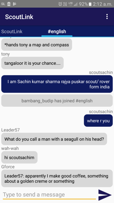 i chat jota-joti scoutlink.net 