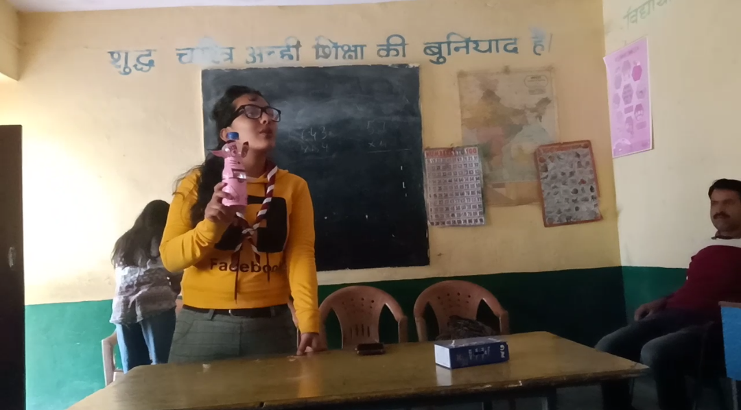 World Thrift Day with students of GPS Chatti.