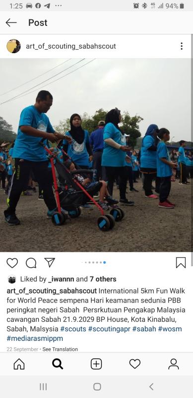walk for world peace 