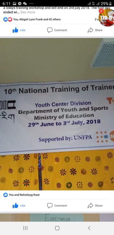 10th National Training of Trainer