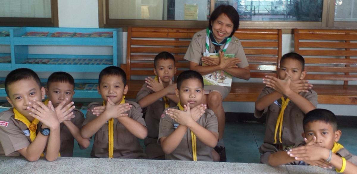 กิจกรรมเข้าค่ายกลางวันลูกเสือ-เนตรนารีสำรอง โรงเรียนวัดมหาบุศย์ (พิทักษ์ถาวรคุณ) 