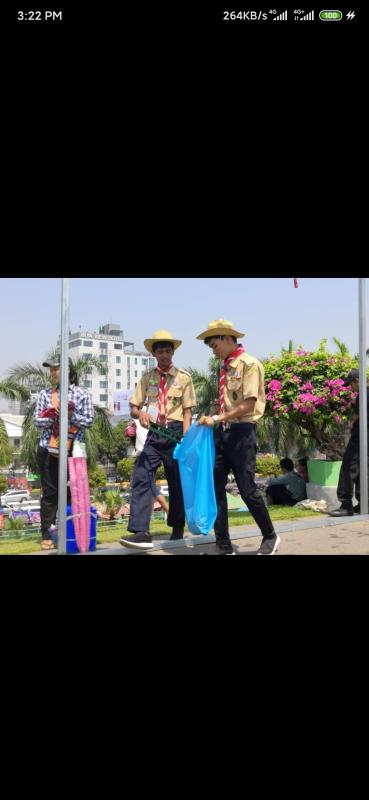 Myanmar Thingyan Festival 