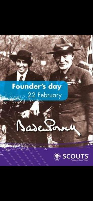 World Thinking Day/ Founder's Day. 