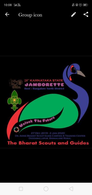this was my first state jamborette. worked in better world base and make many youngsters realize the importance of SDG 
Messengers of peace 
I learned to work as a team more efficiently and started getting more punctual
