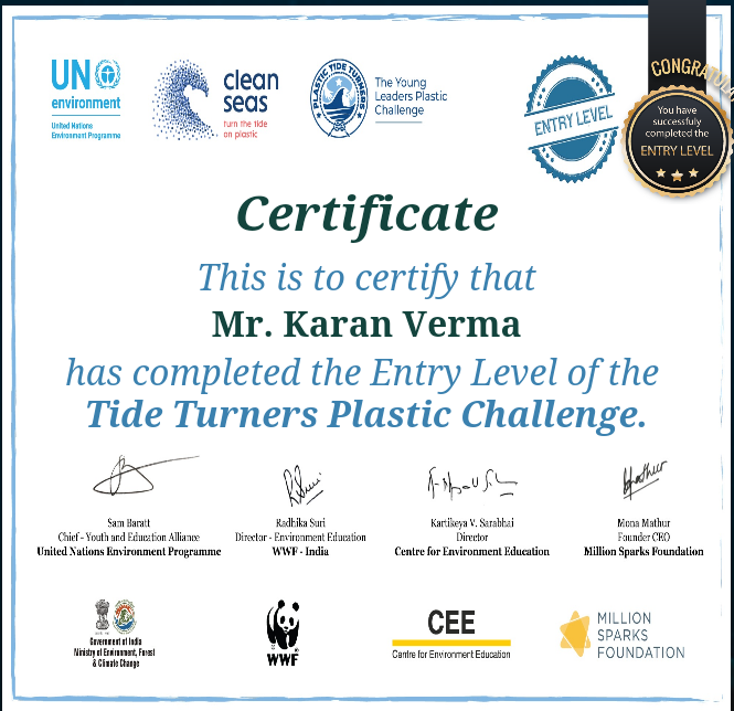 SANKALP ( Plastic tide turner Challenge )