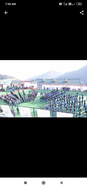  8th state rally of bharat scouts and guides HIMACHAL PRADESH