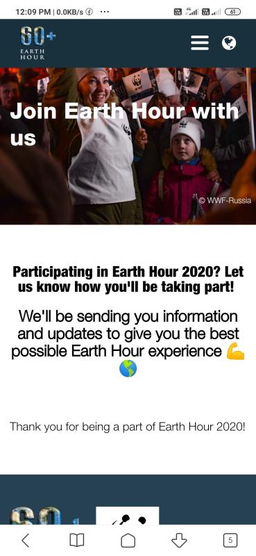 #Voice for the planet