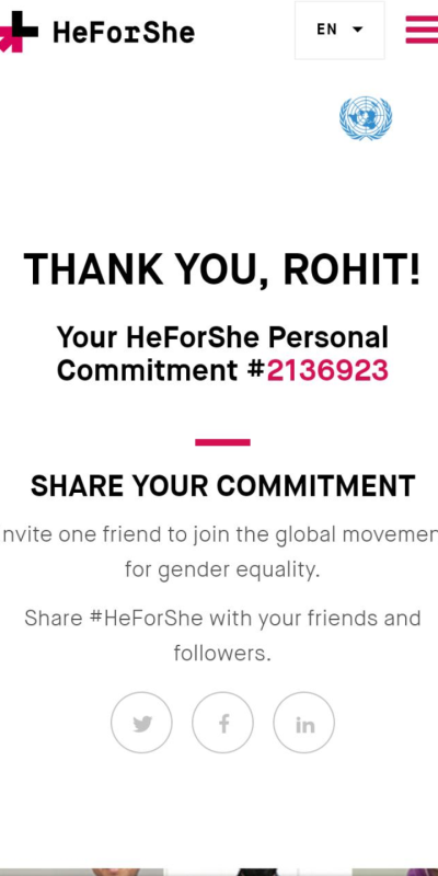 he for she commitment