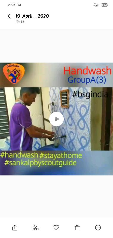 Handwash Project Sankalp
