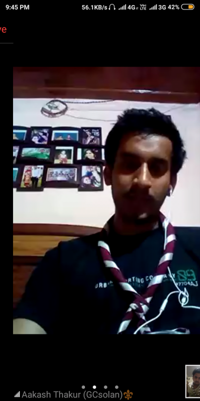 11th virtual meeting by govt college solan