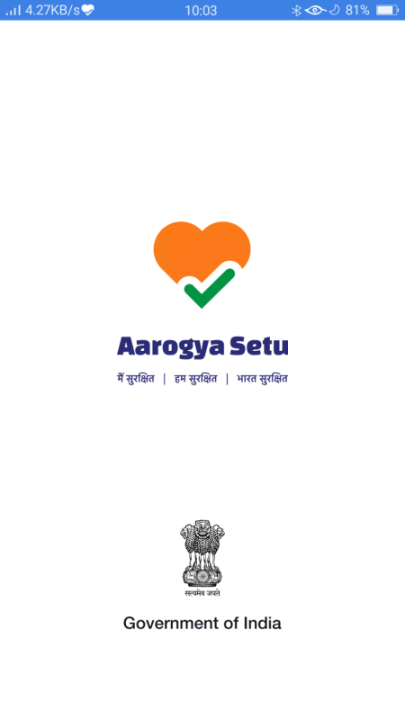#Aarogya Setu App#