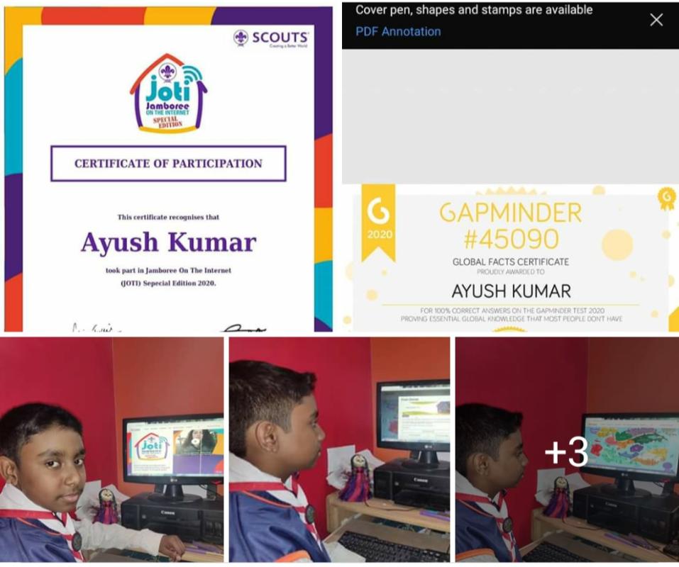 Sankalp challenge-
#Digital Scouting #JOTI