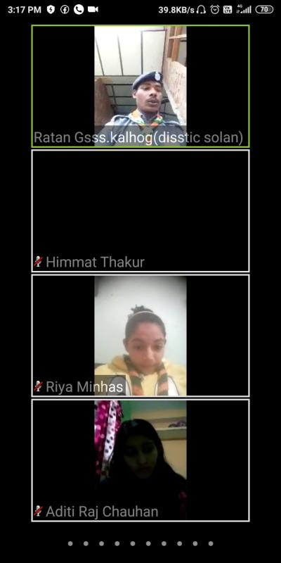 Scout fight against corona 3rd virtual meeting 