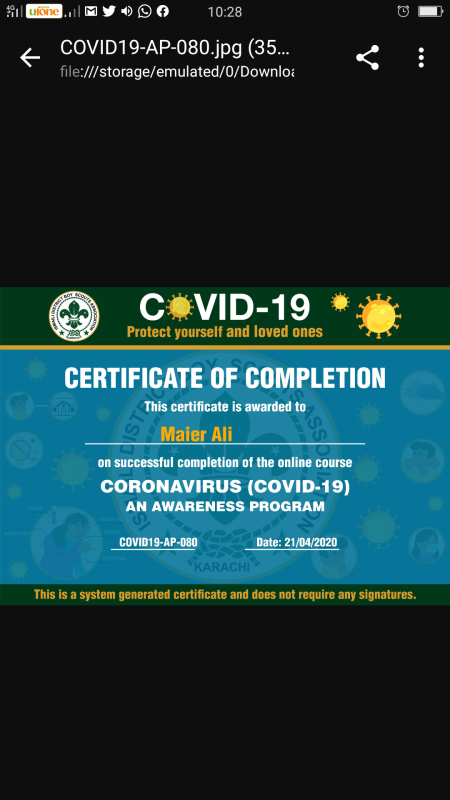 Covid 19 Quiz