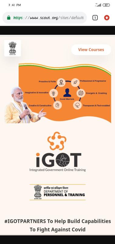 Regestration in igot.gov.in