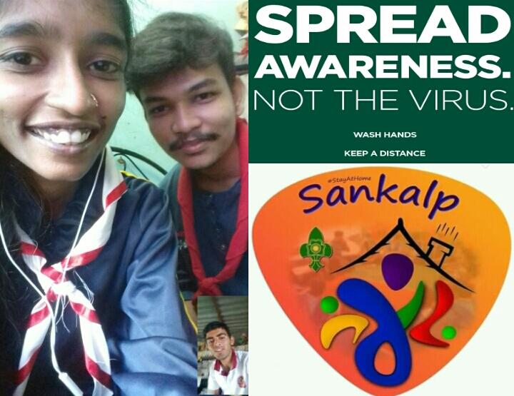 "Reach Out" Challenge : [A] Health and Well-Being _ Project Sankalp by Bharat Scouts and Guides District Association Udupi. Karnataka State. India.