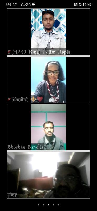 General Meeting of unit for project. 