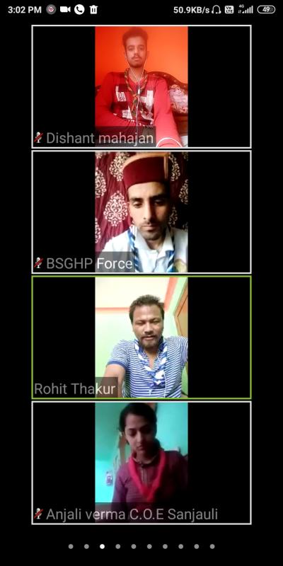 11th virtual meeting on scout fight fight fight against corona