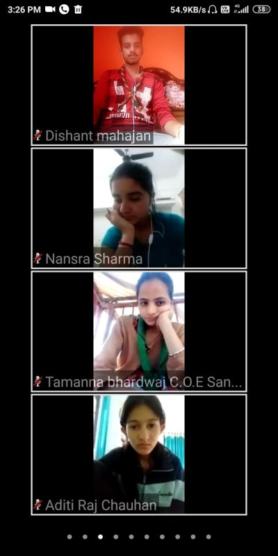18th virtual meeting on scout fight against corona