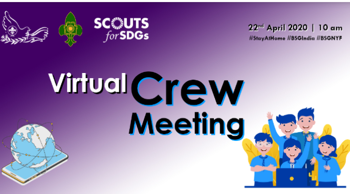 Virtual Crew Meeting (Webinar) on Earth Day by BSG