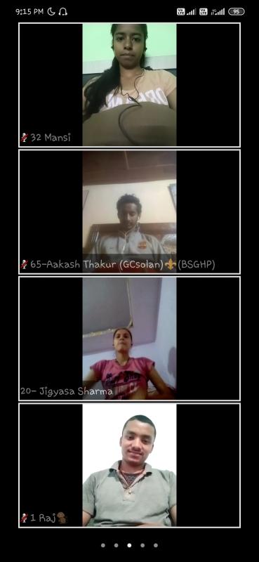 19th virtual metting by Govt. clg solan