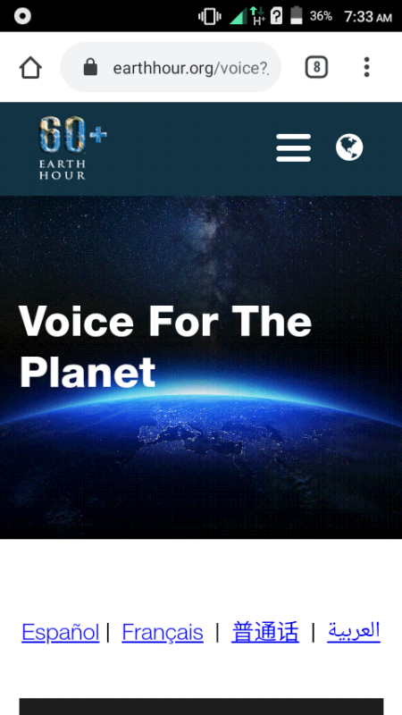 Voice for the Planet