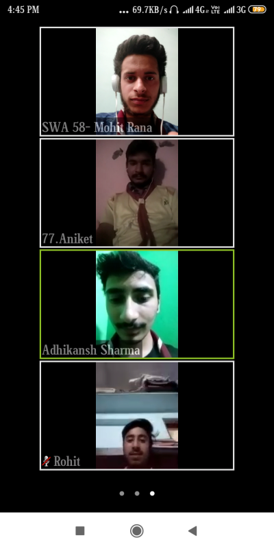 First Virtual digital meeting by GC Palampur.