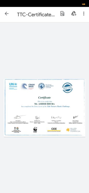 [B] Environment & Sustainability
Challenge 2 – Plastic Tide Turners Challenge.