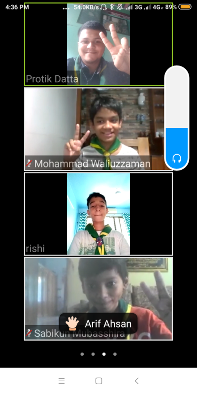 Shapla Cub Award preparation 