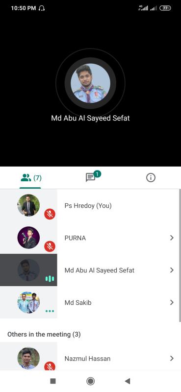 ভার্চুয়াল  ক্রু মিটিং 