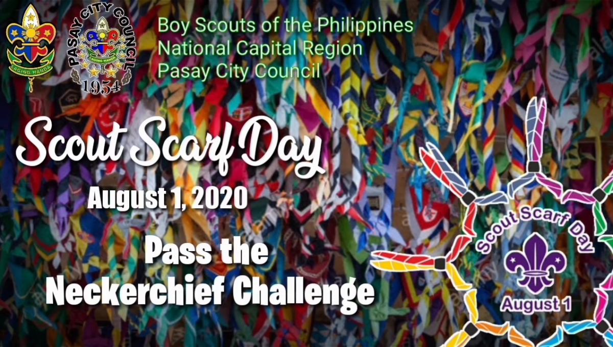 BSP-NCR, Pasay City Council - Scout Scarf Day, "Pass the Neckerchief Challenge"