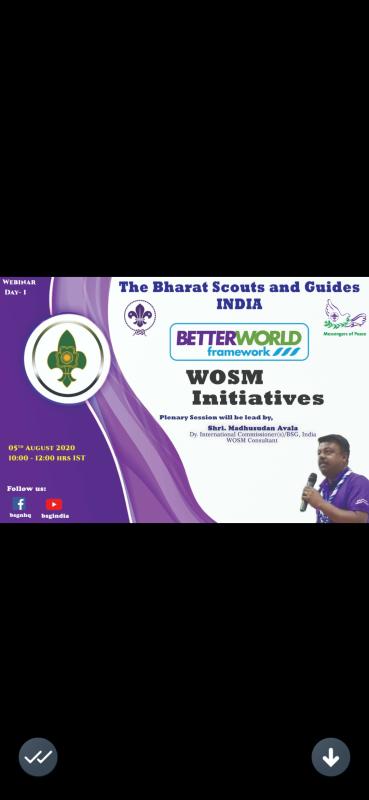 WEBINAR ON "BETTER WORLD FRAMEWORK" Day 1