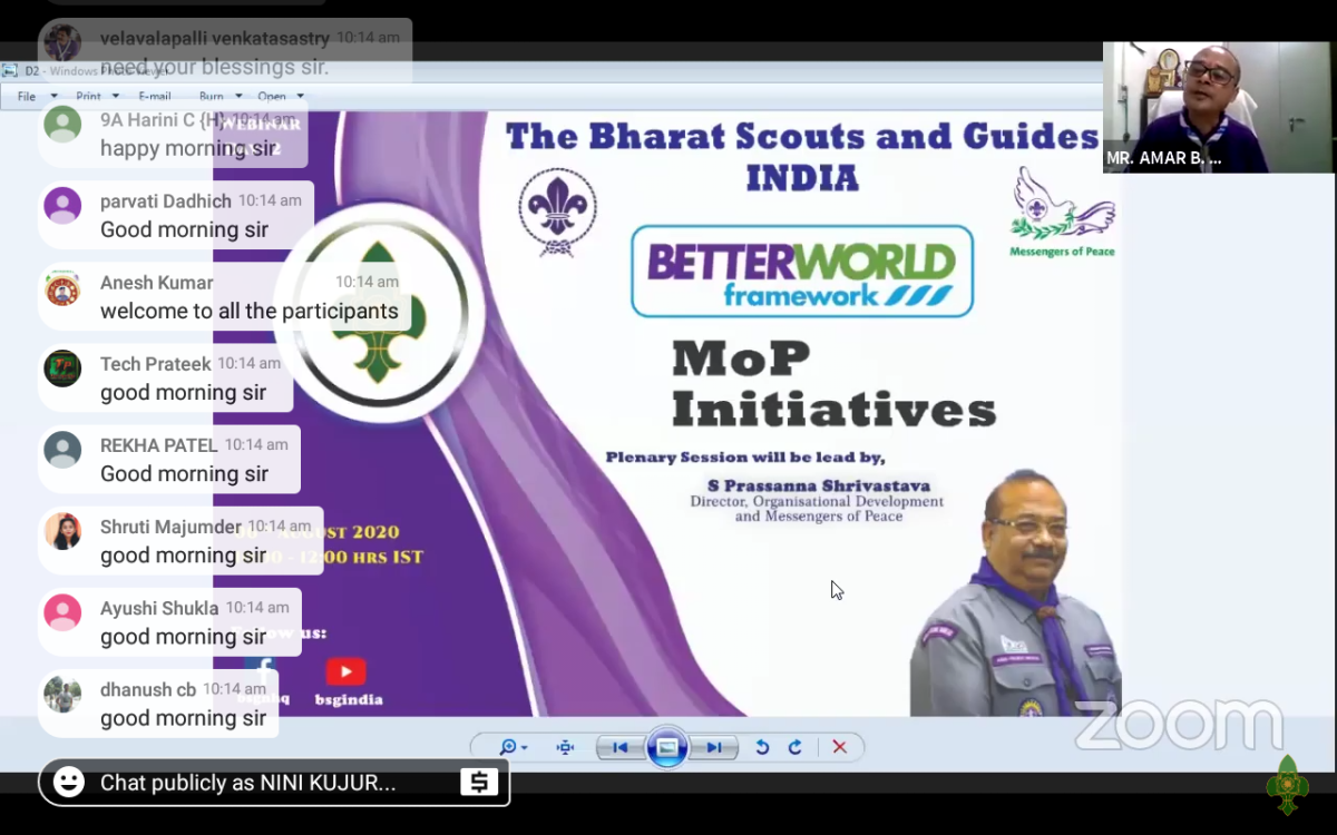 Webinar on Better world framework. Day-2