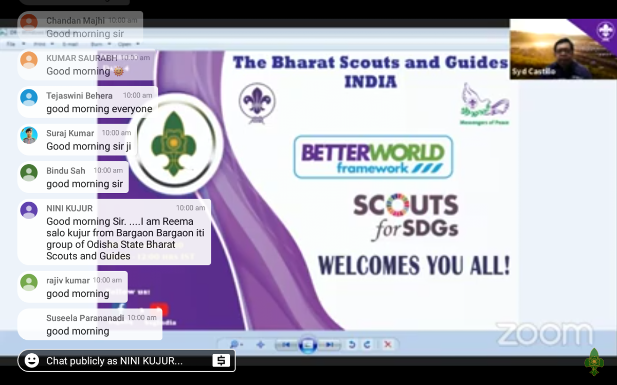 Webinar on Better world framework. Day -4