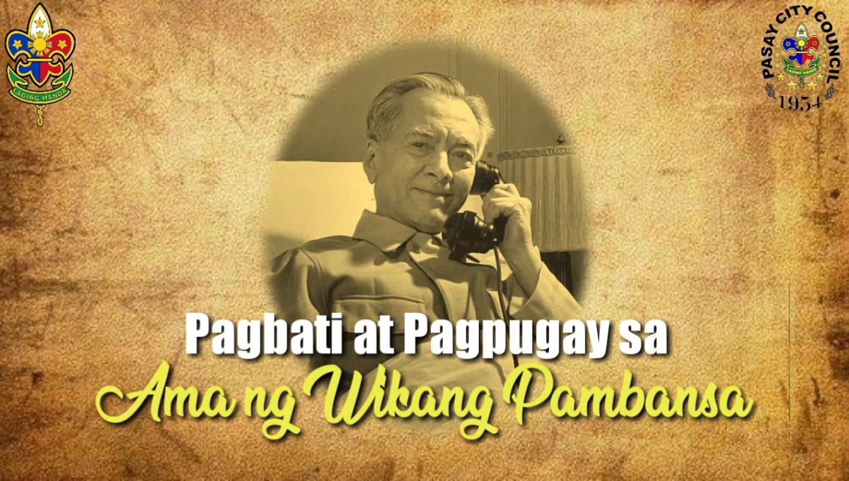 Pagbati at Pagpugay sa Ama ng Wikang Pambansa