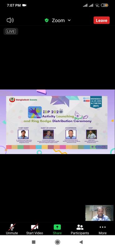 IDP 2020 Activity Launching & Ring Badge Distribution Ceremony