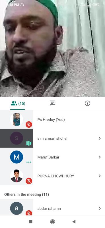 ভার্চুয়াল ক্রু মিটিং