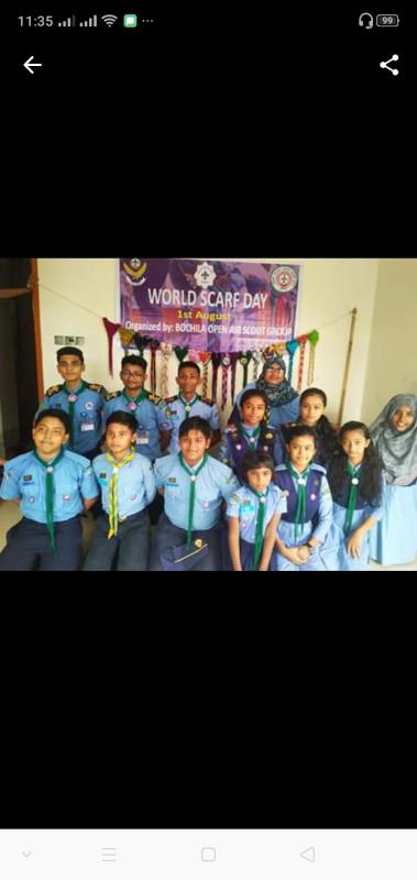 বিশ্ব স্কার্ফ দিবস ২০১৯ পালন ও এস.ডি.ভি বাবায়ন