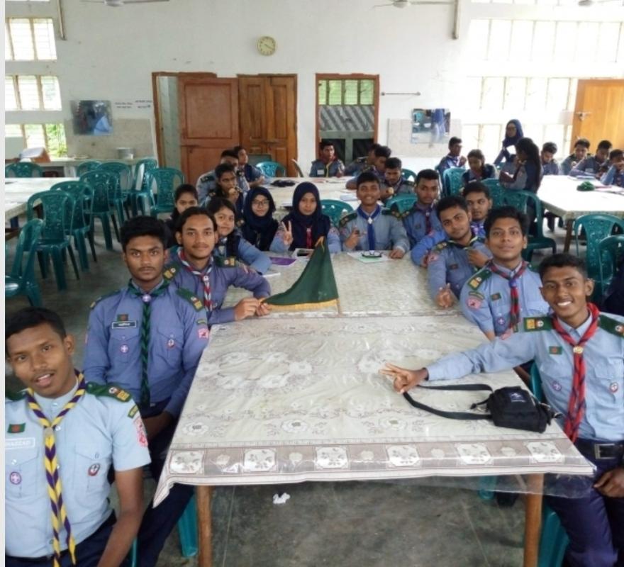 Rover mate course Dhaka jela rover 2018