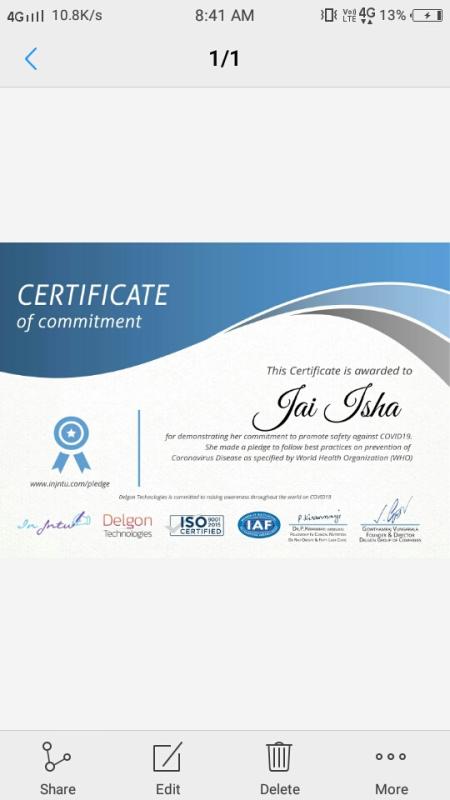 Challenge- A health & well being 
