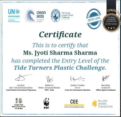 #SANKALP (Tide Turners plastic Challenge)