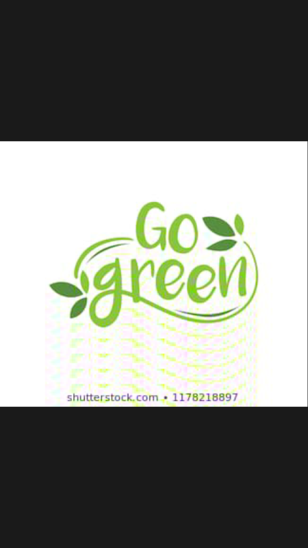 Go green 