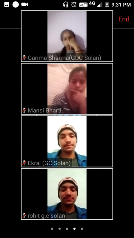 virtual group meeting GC SOLAN