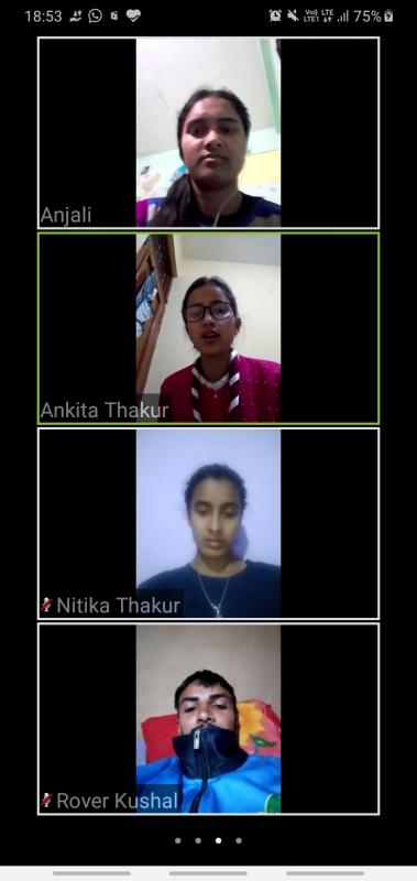 5th Virtual Unit Meeting of GC Kullu 