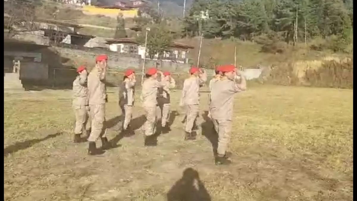 Preparation and Parade practice for National Day