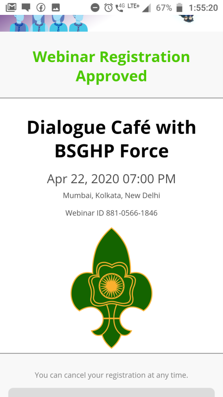 dialogue cafe with BSGHP force