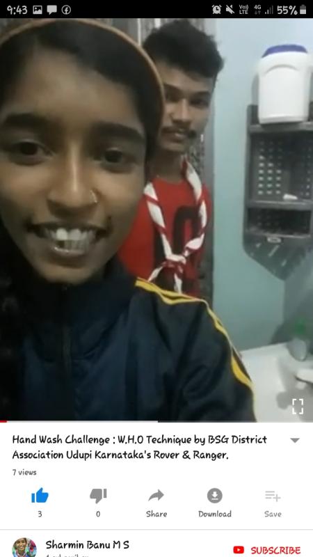 
[A ] Health and Well being. 
Challenge 3) Hand Wash 