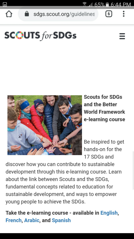 digital scouting guiding