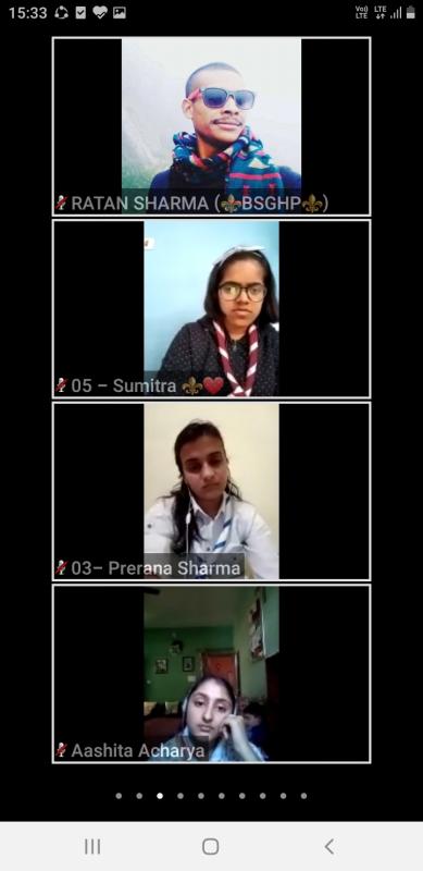 Scout fight against corona 