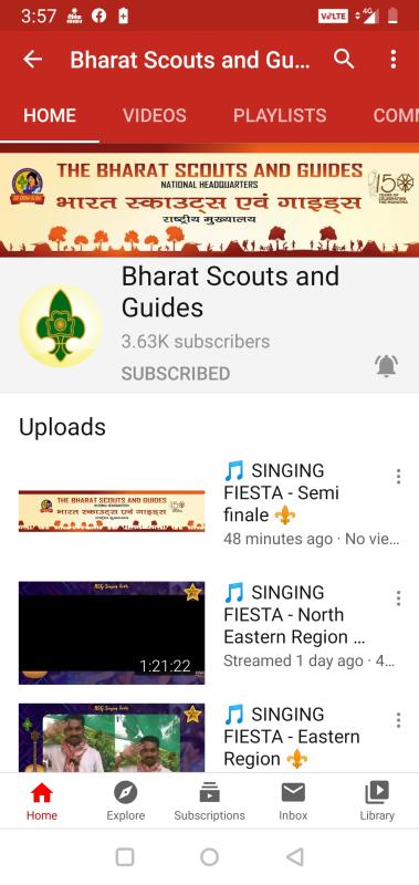 Sankalp project
[D] Digital Scouting Guiding
Challange 4 - #YoutubeChannelofBSG